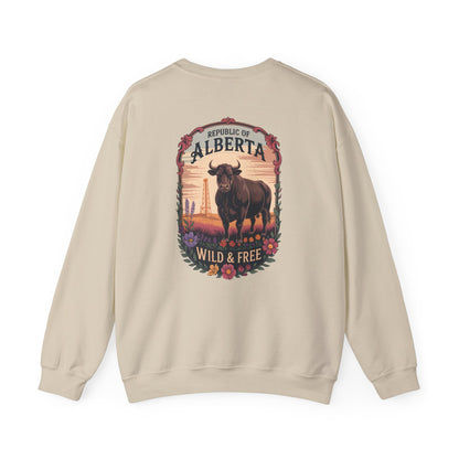 Alberta Wild & Free Crewneck Women's Sweatshirt