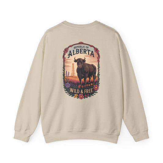 Alberta Wild & Free Crewneck Women's Sweatshirt