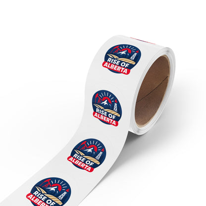 Sticker Rolls - Rise of Alberta (50, 100, 250 stickers)