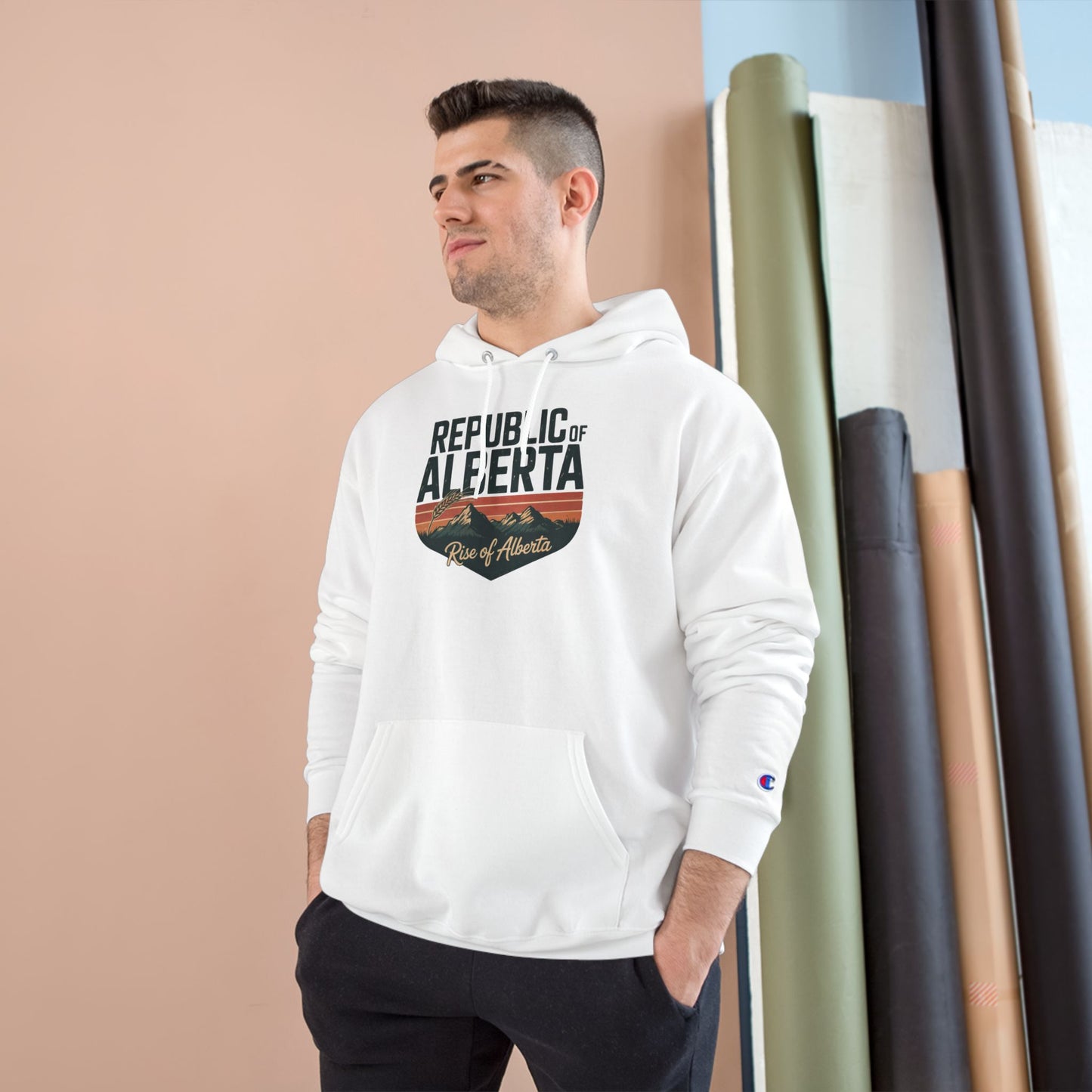 Republic of Alberta Shield Champion Hoodie