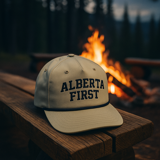 Alberta First Grey Rope Hat