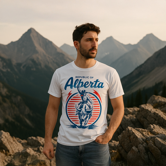 Rider Of The Republic Premium Quality T-shirt - White (Unisex)