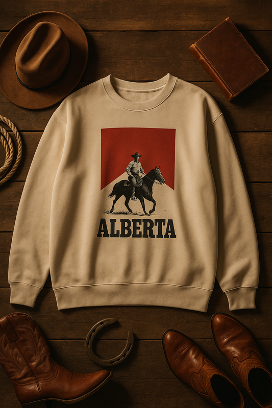 Alberta Cowboy Unisex Sweatshirt