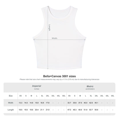 Alberta Cowboy Women's Rib Racer Tank Top