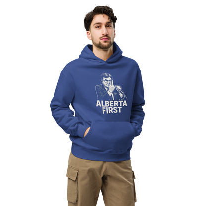 Alberta First "The Gesture" Oversized Premium Hoodie (Unisex)