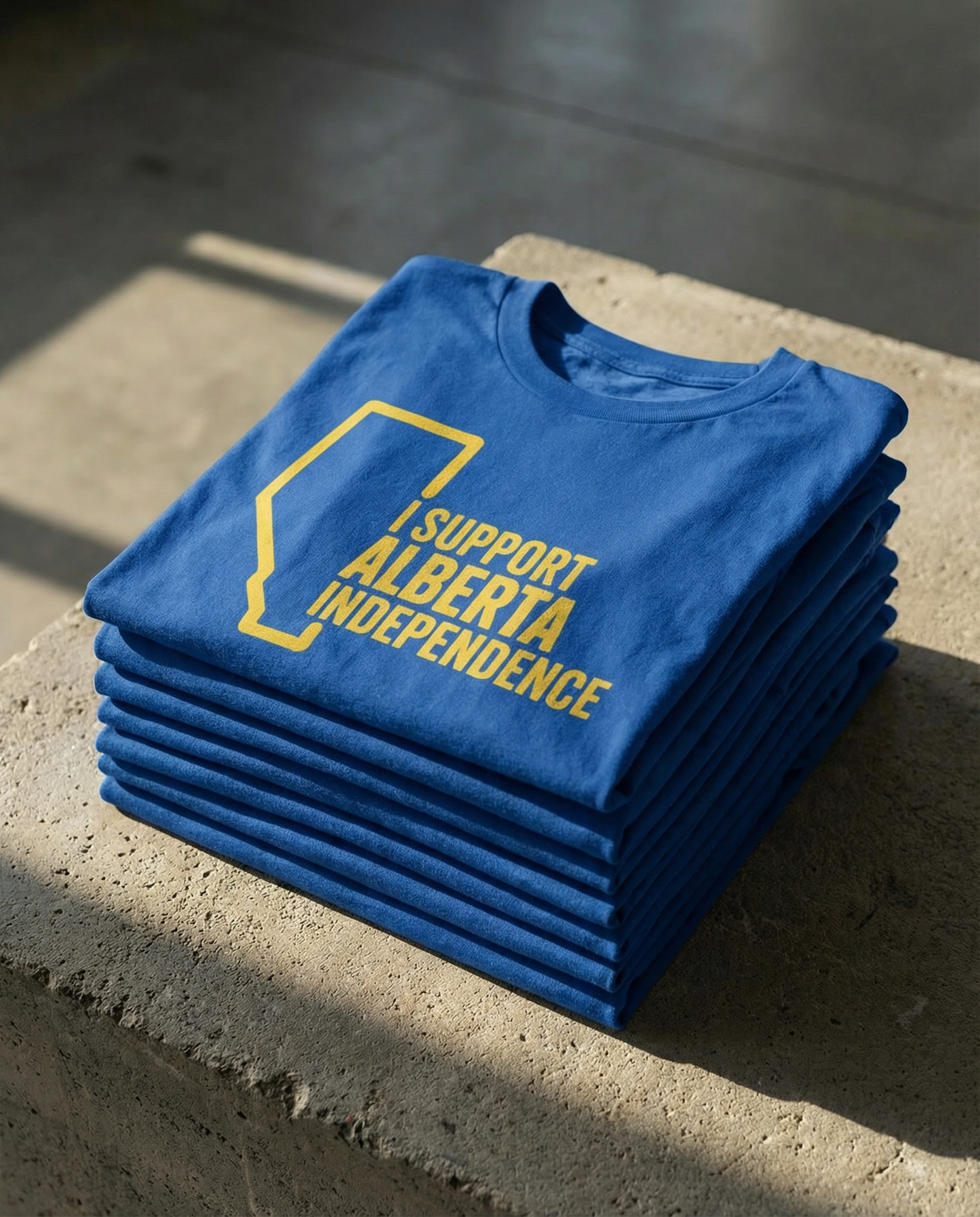 Royal Blue Support Independence T-Shirt (Unisex)