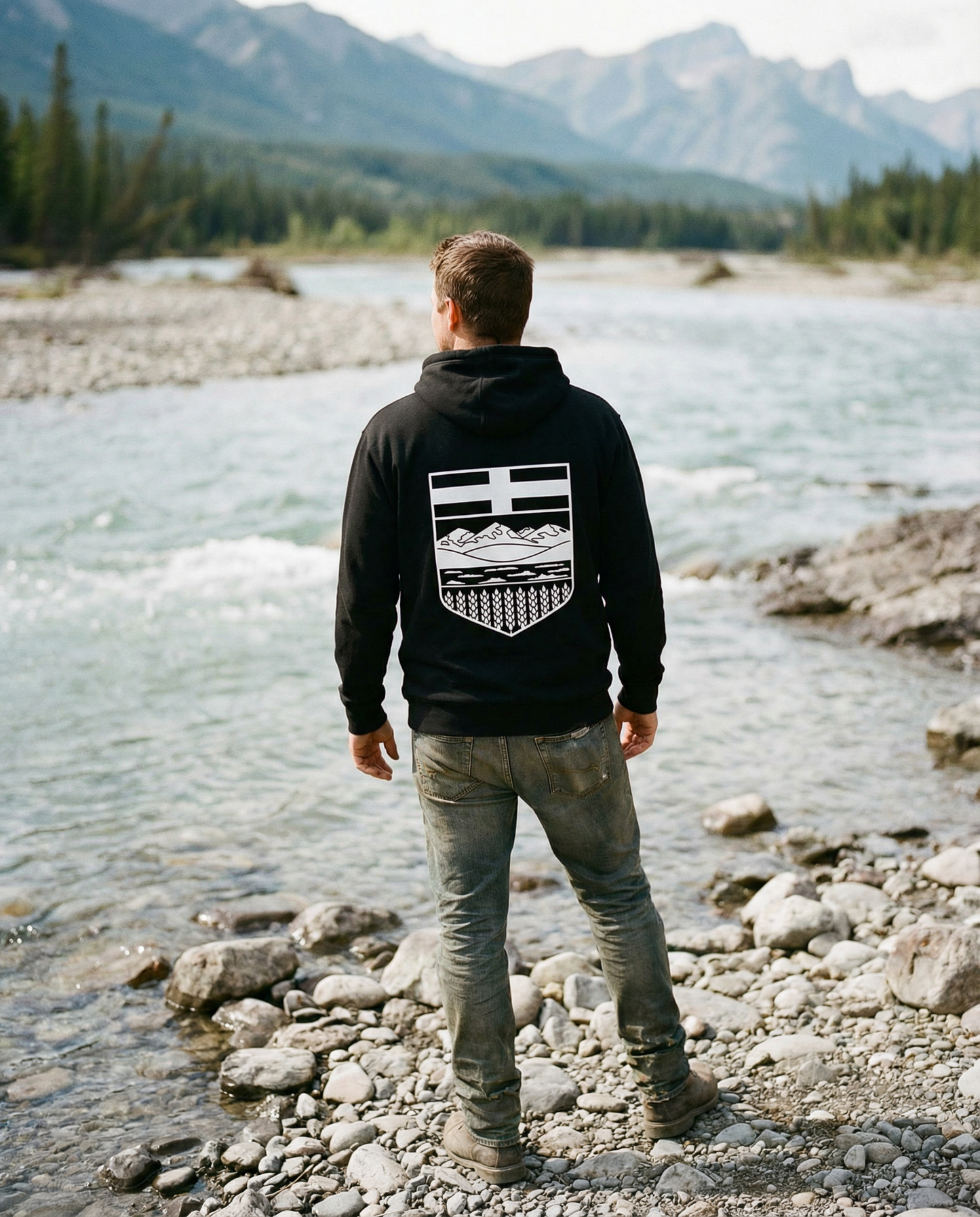 Independent Alberta Shield Premium Hoodie