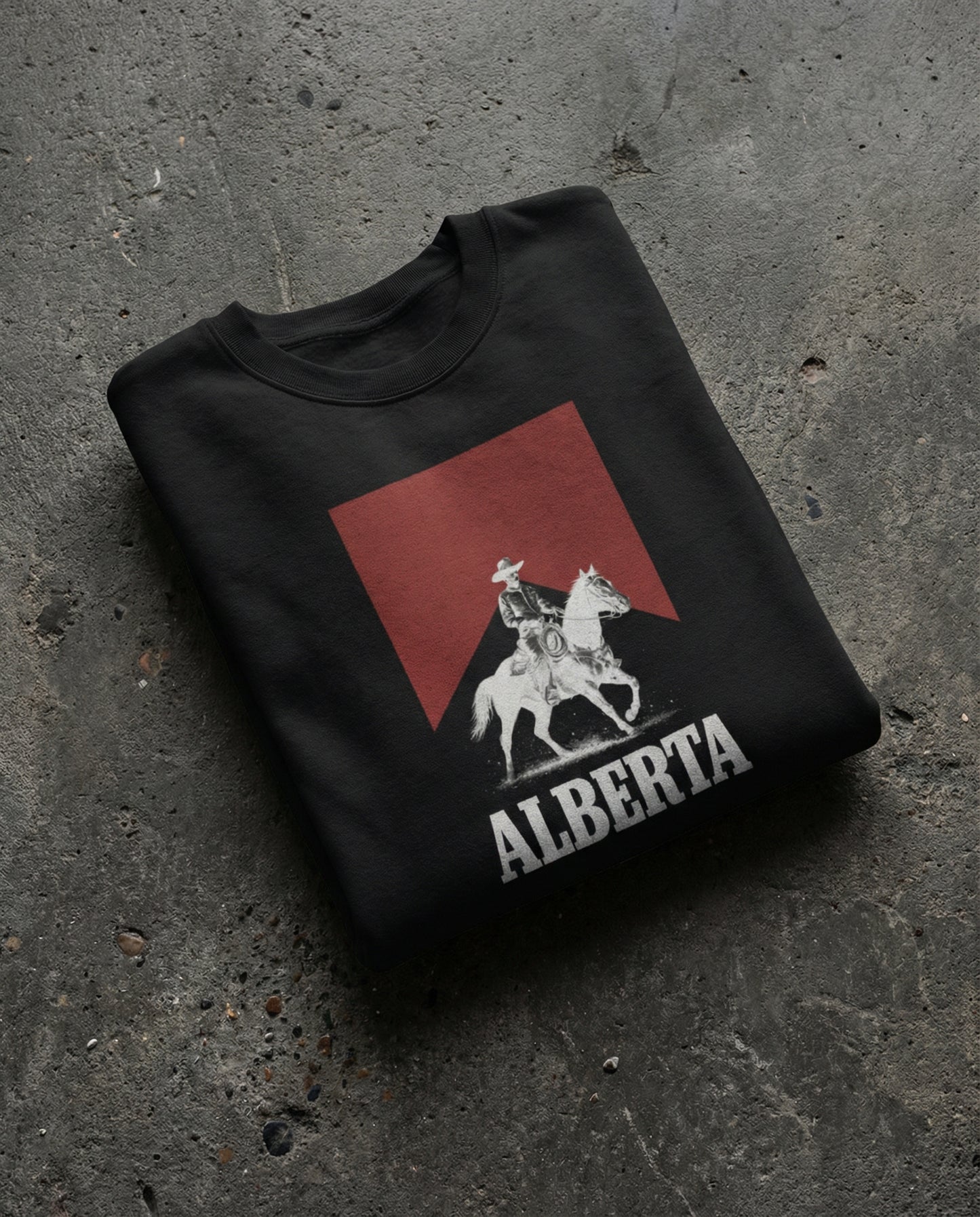 Alberta Midnight Rider Unisex Sweatshirt