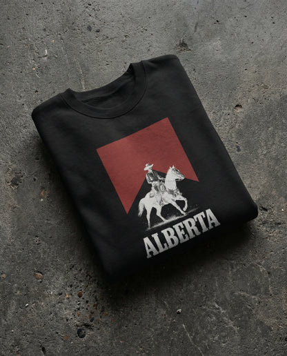 Alberta Midnight Rider Unisex Sweatshirt