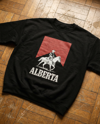 Alberta Midnight Rider Unisex Sweatshirt