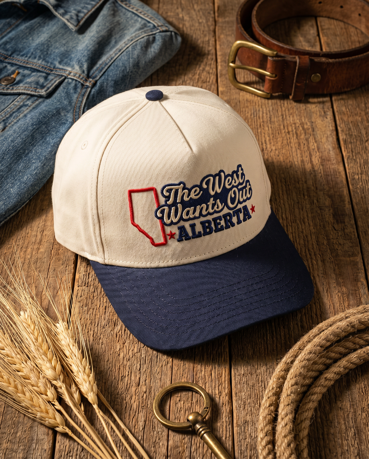 The West Wants Out Two-Tone Trucker Hat