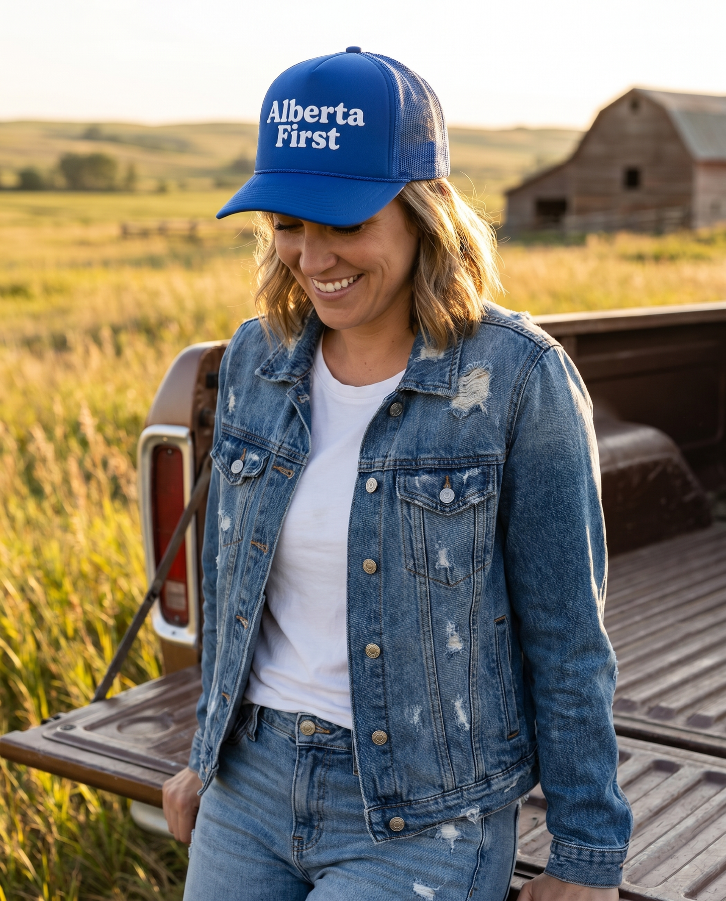 Alberta First Trucker Hat