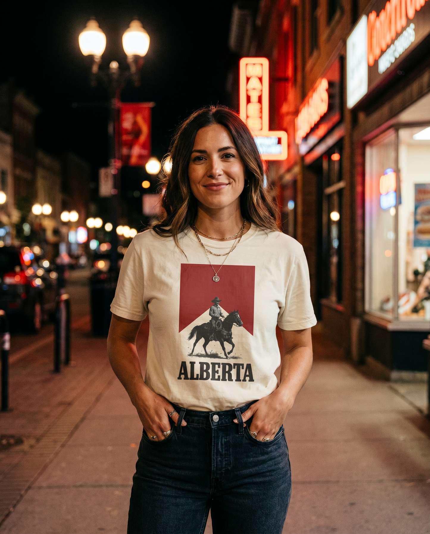 Vintage Alberta Marlboro Style Tee - Unisex