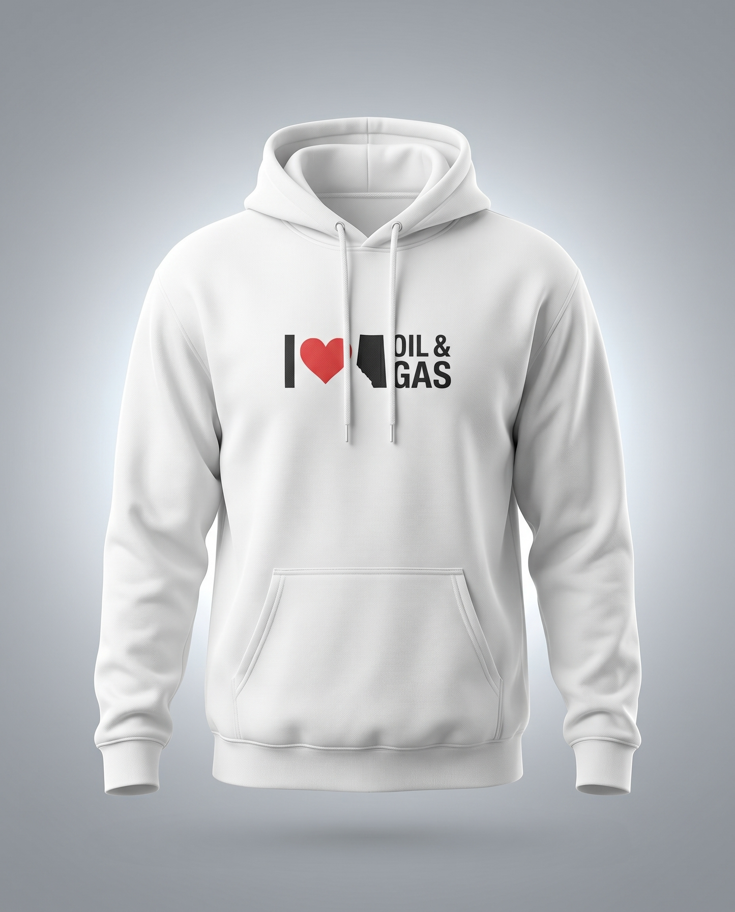 I  ❤️ Alberta Oil & Gas Hoodie