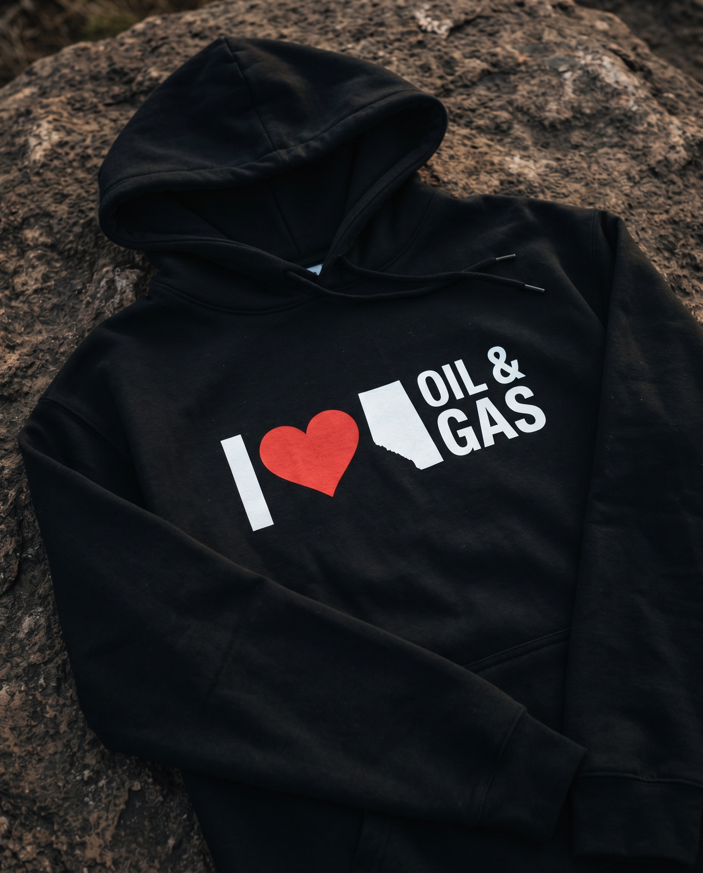 I  ❤️ Alberta Oil & Gas Hoodie