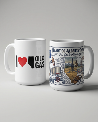 Alberta Oil & Gas Mug Set | 2-Pack