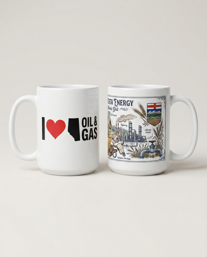 Alberta Oil & Gas Mug Set | 2-Pack
