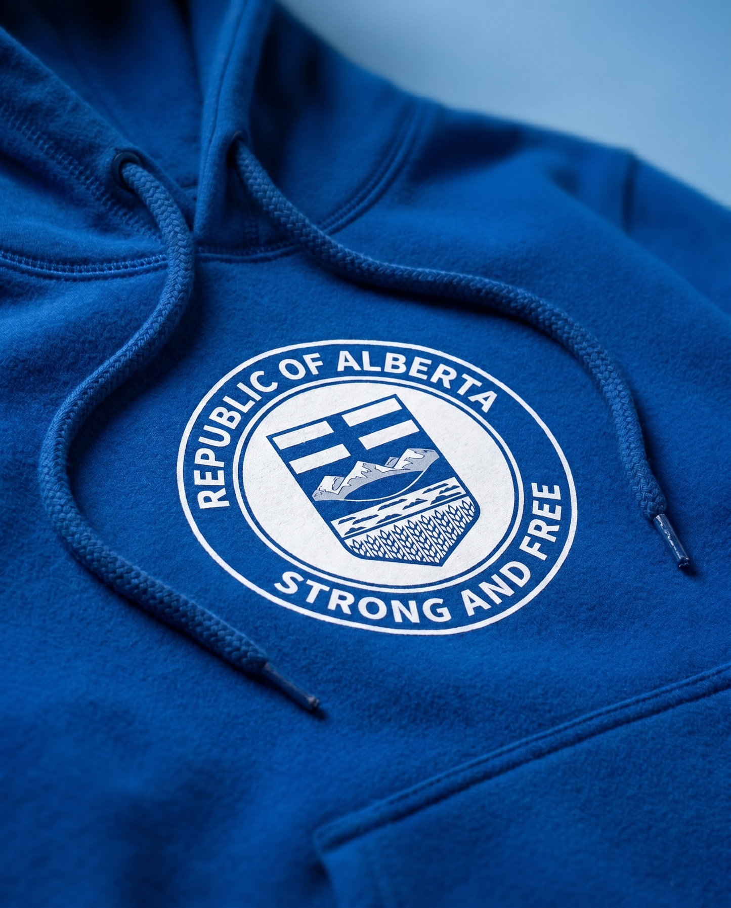 Alberta Republic Crest Lightweight Hoodie