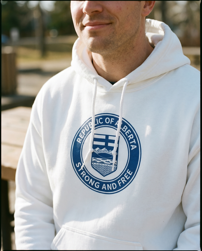 Alberta Republic Crest Lightweight Hoodie
