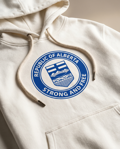 Alberta Republic Crest Lightweight Hoodie