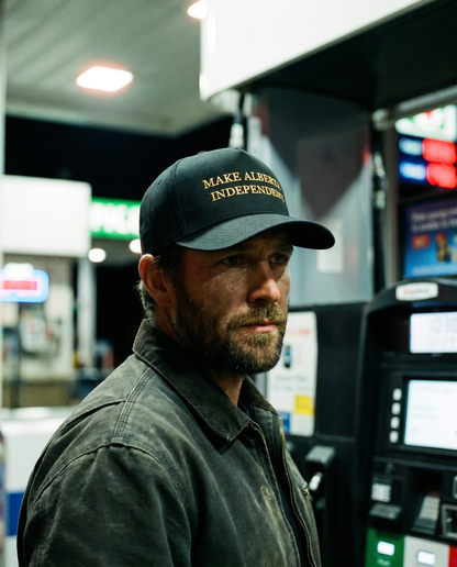 Make Alberta Independent Hat — Black Gold Edition