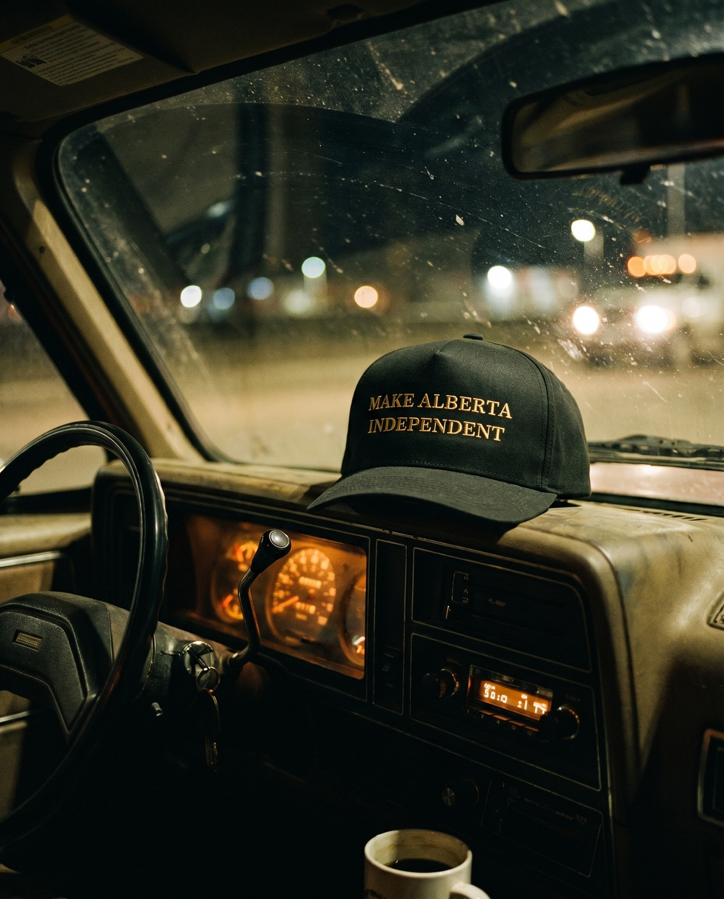 Make Alberta Independent Hat — Black Gold Edition