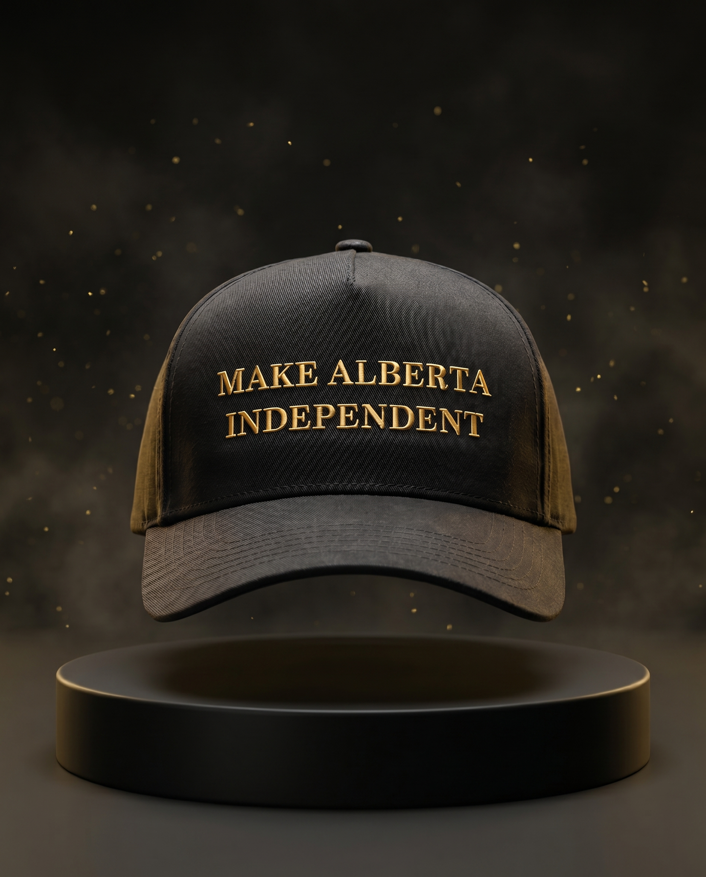 Make Alberta Independent Hat — Black Gold Edition