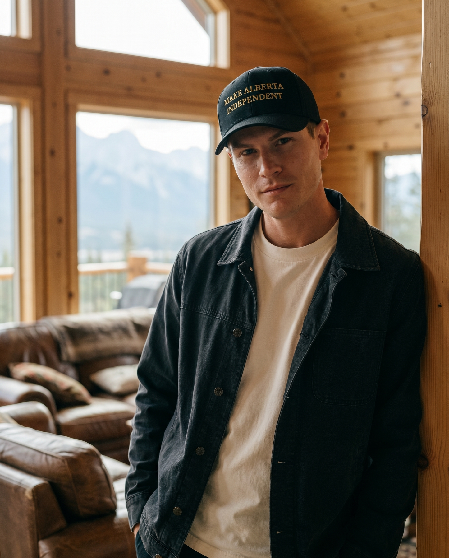 Make Alberta Independent Hat — Black Gold Edition