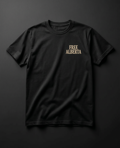 Free Albertan Cowboy Unisex Premium T-Shirt