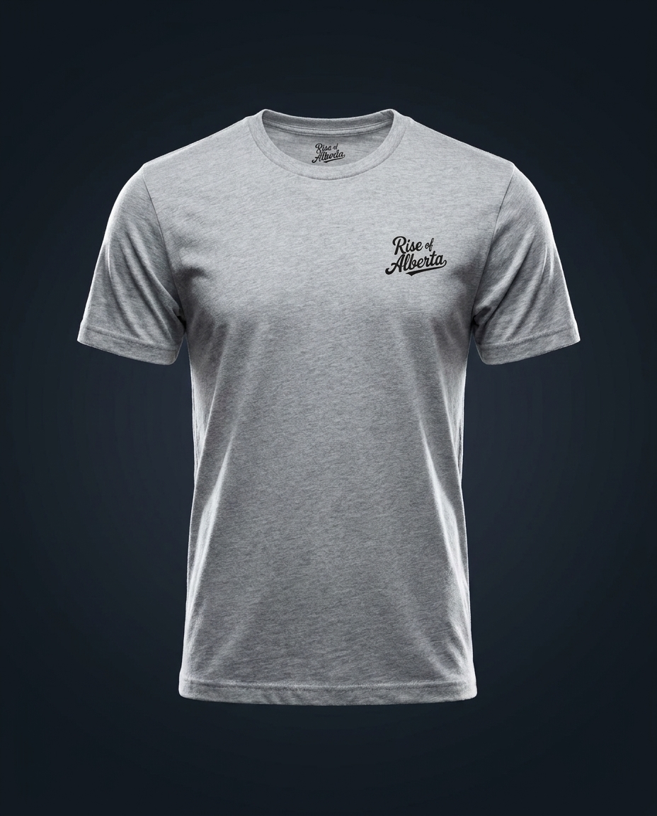 Alberta First Cowboy Rise Of Alberta T-Shirt