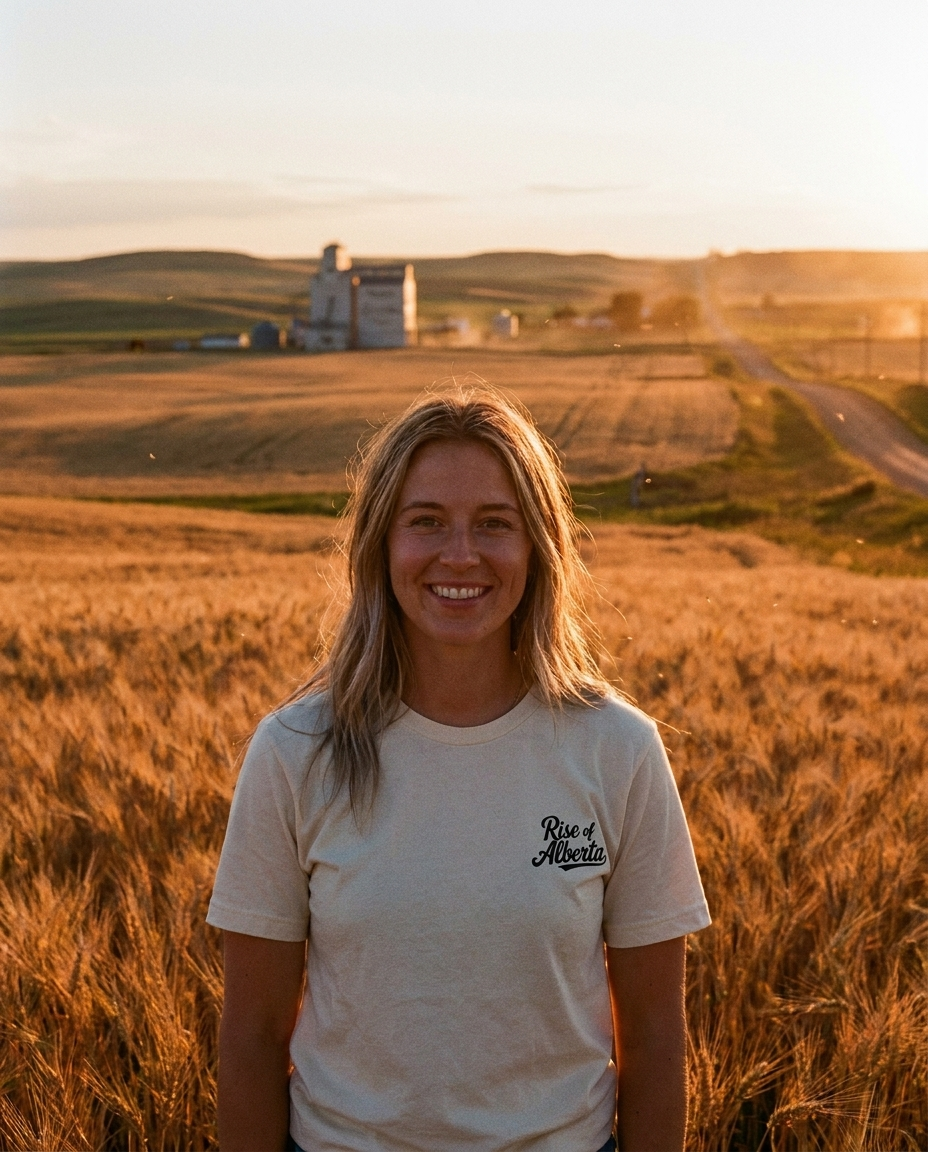Alberta First Cowboy Rise Of Alberta T-Shirt