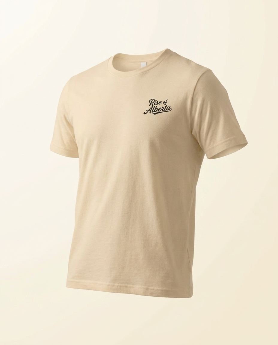 Alberta First Cowboy Rise Of Alberta T-Shirt