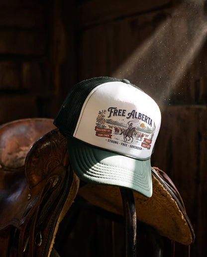 Masters of Our Own House — Vintage Western Foam Alberta Trucker