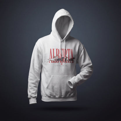 Alberta Unisex Hoodie | Vintage Western Alberta Pride Pullover