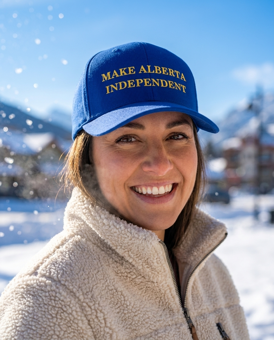 Make Alberta Independent Embroidered FlexFit Hat