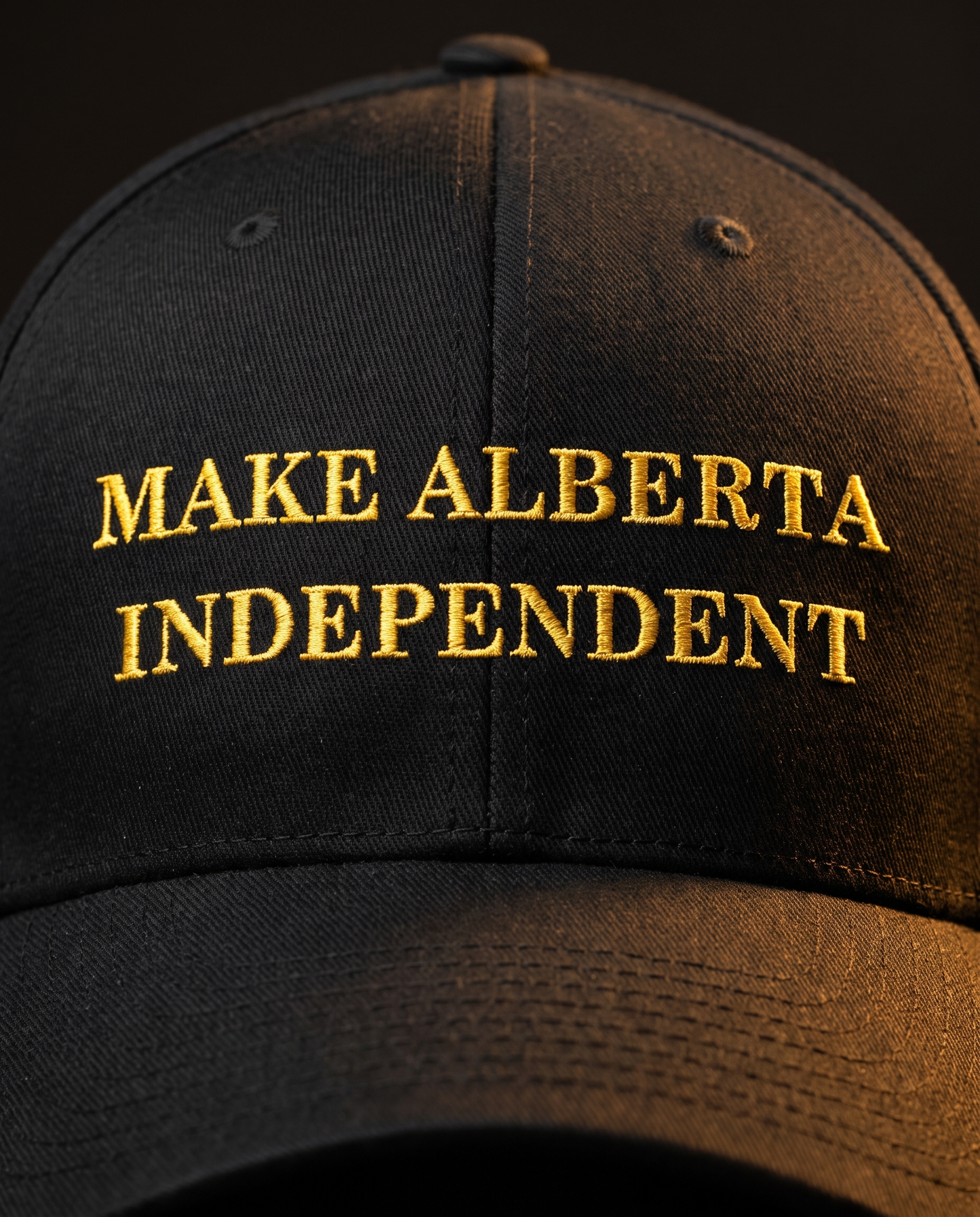 Make Alberta Independent Embroidered FlexFit Hat