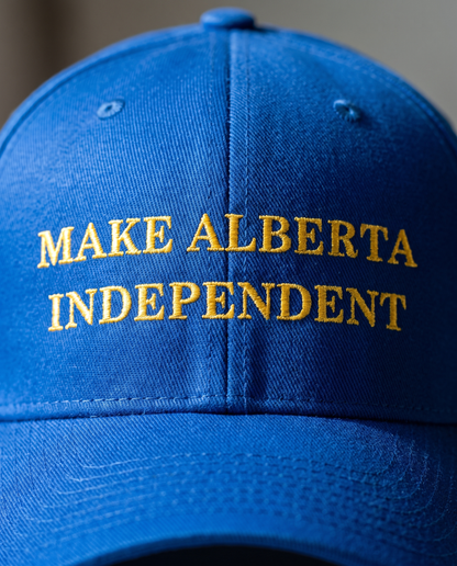 Make Alberta Independent Embroidered FlexFit Hat