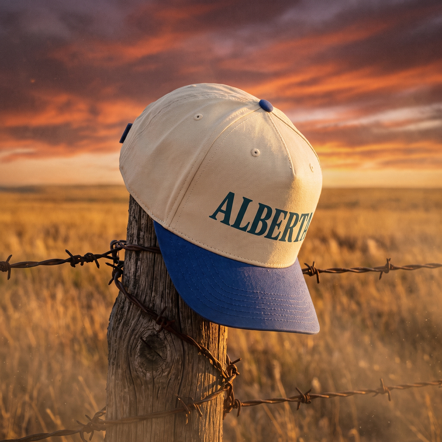 Casquette de baseball mi-haute ALBERTA Heritage