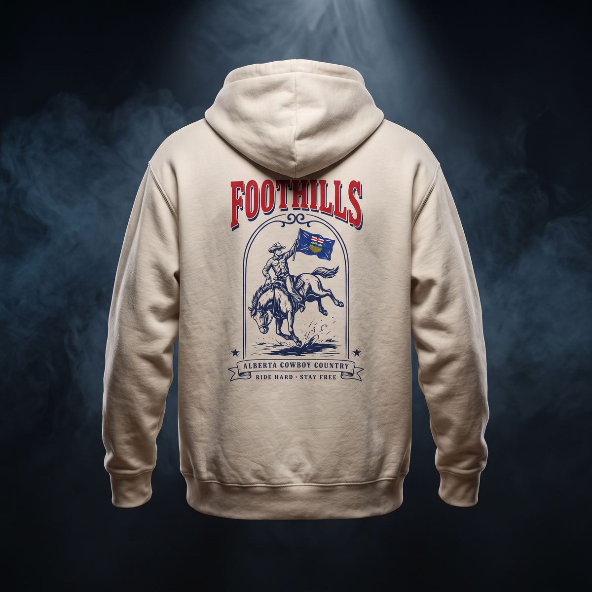 Alberta Cowboy Country | Vintage Rodeo Hoodie