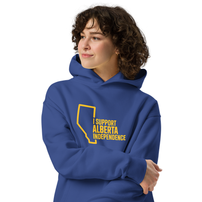 Support Independence Premium Quality Oversized Hoodie (Unisex)