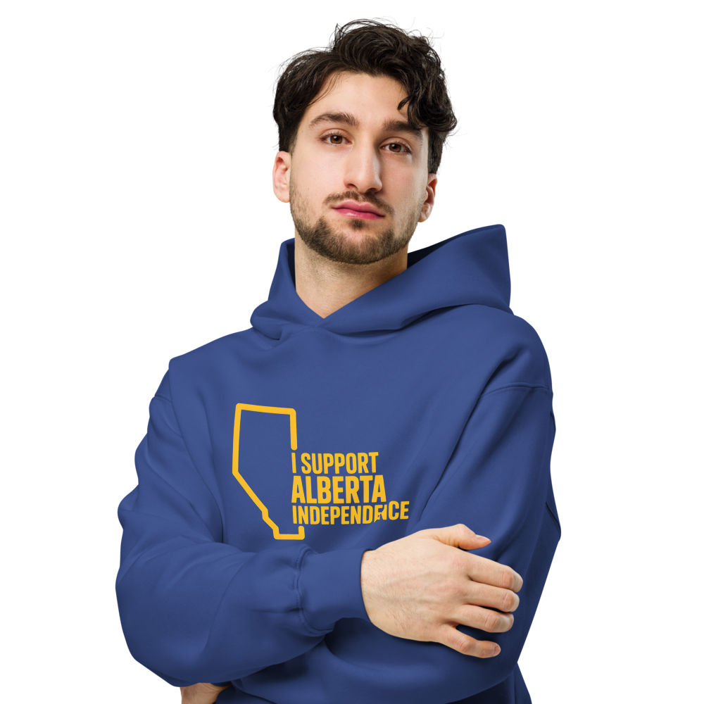 Support Independence Premium Quality Oversized Hoodie (Unisex)