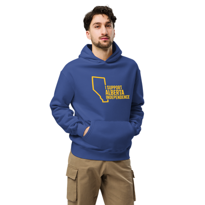 Support Independence Premium Quality Oversized Hoodie (Unisex)