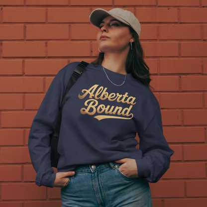 Alberta Bound Premium Quality Heavyweight Long Sleeve Shirt (Unisex)