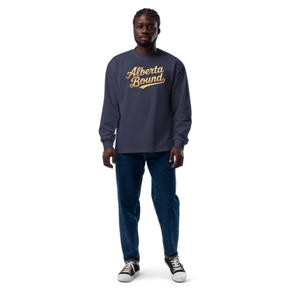 Alberta Bound Premium Quality Heavyweight Long Sleeve Shirt (Unisex)