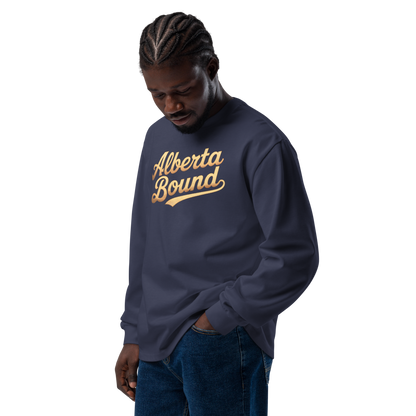 Alberta Bound Premium Quality Heavyweight Long Sleeve Shirt (Unisex)