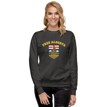 Free Alberta Rattlesnake Sweatshirt (Unisex)