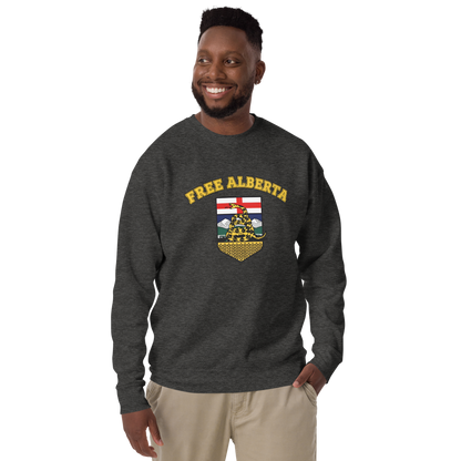 Free Alberta Rattlesnake Sweatshirt (Unisex)