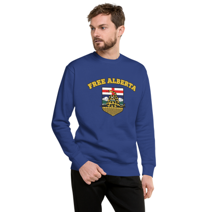 Free Alberta Rattlesnake Sweatshirt (Unisex)