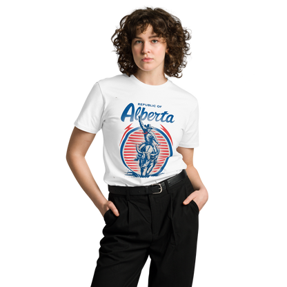 Rider Of The Republic Premium Quality T-shirt - White (Unisex)