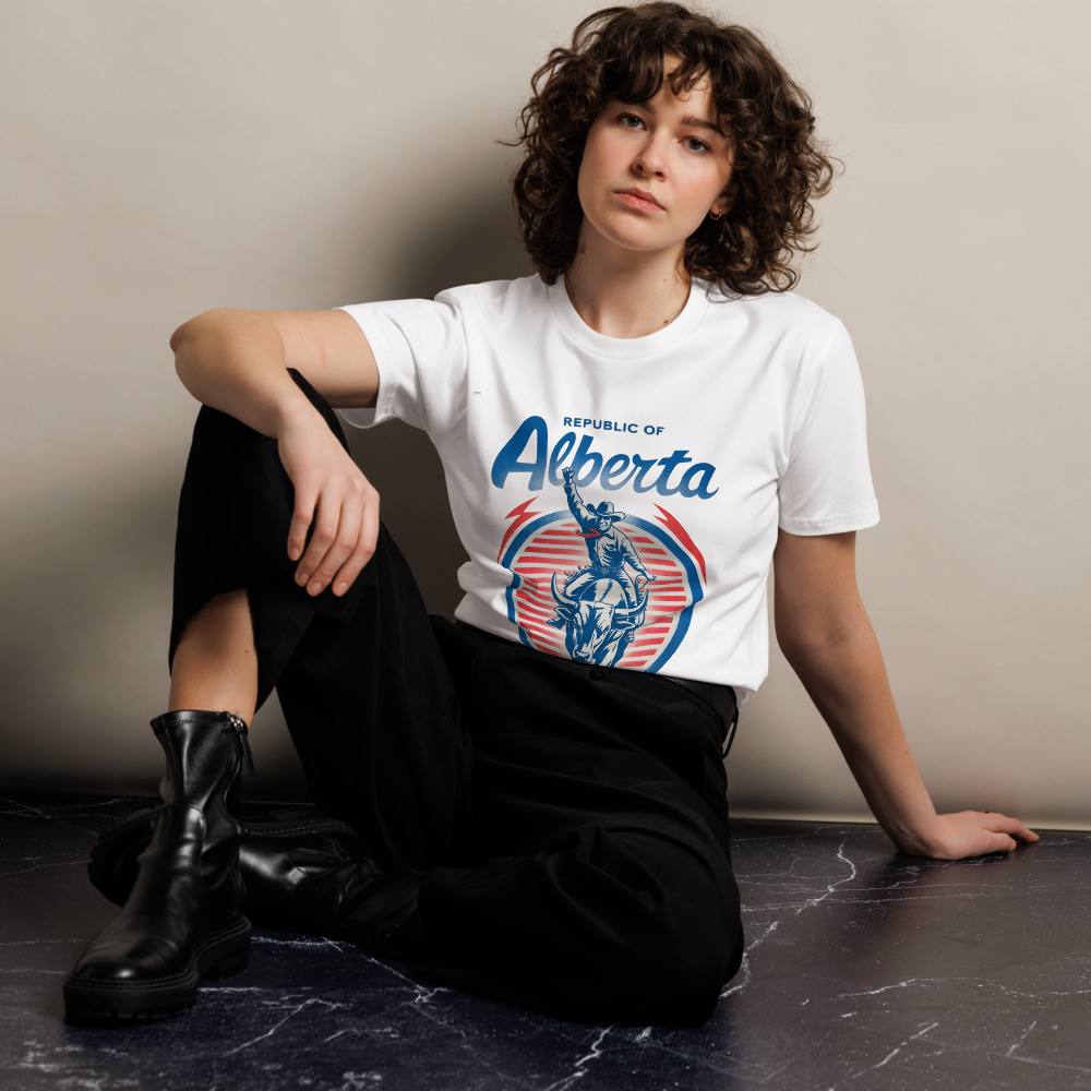 Rider Of The Republic Premium Quality T-shirt - White (Unisex)